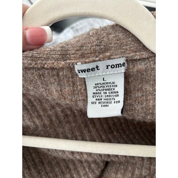 Brown Duster Cardigan - Picture 2 of 3